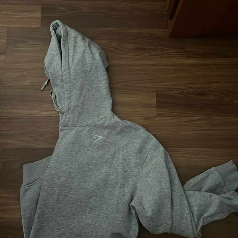 Gymshark women’s gray oversized hoodie